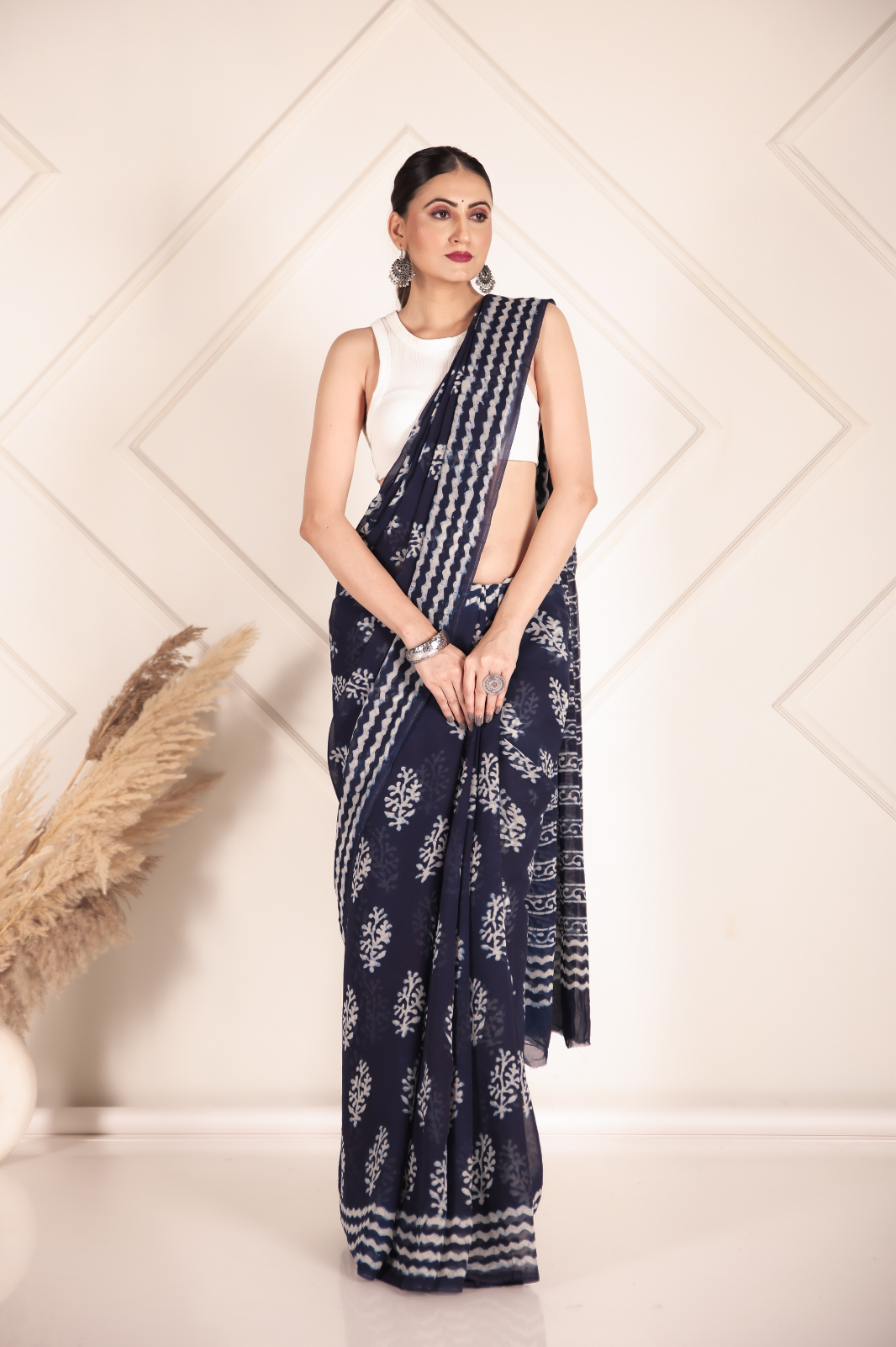 Organza Indigo