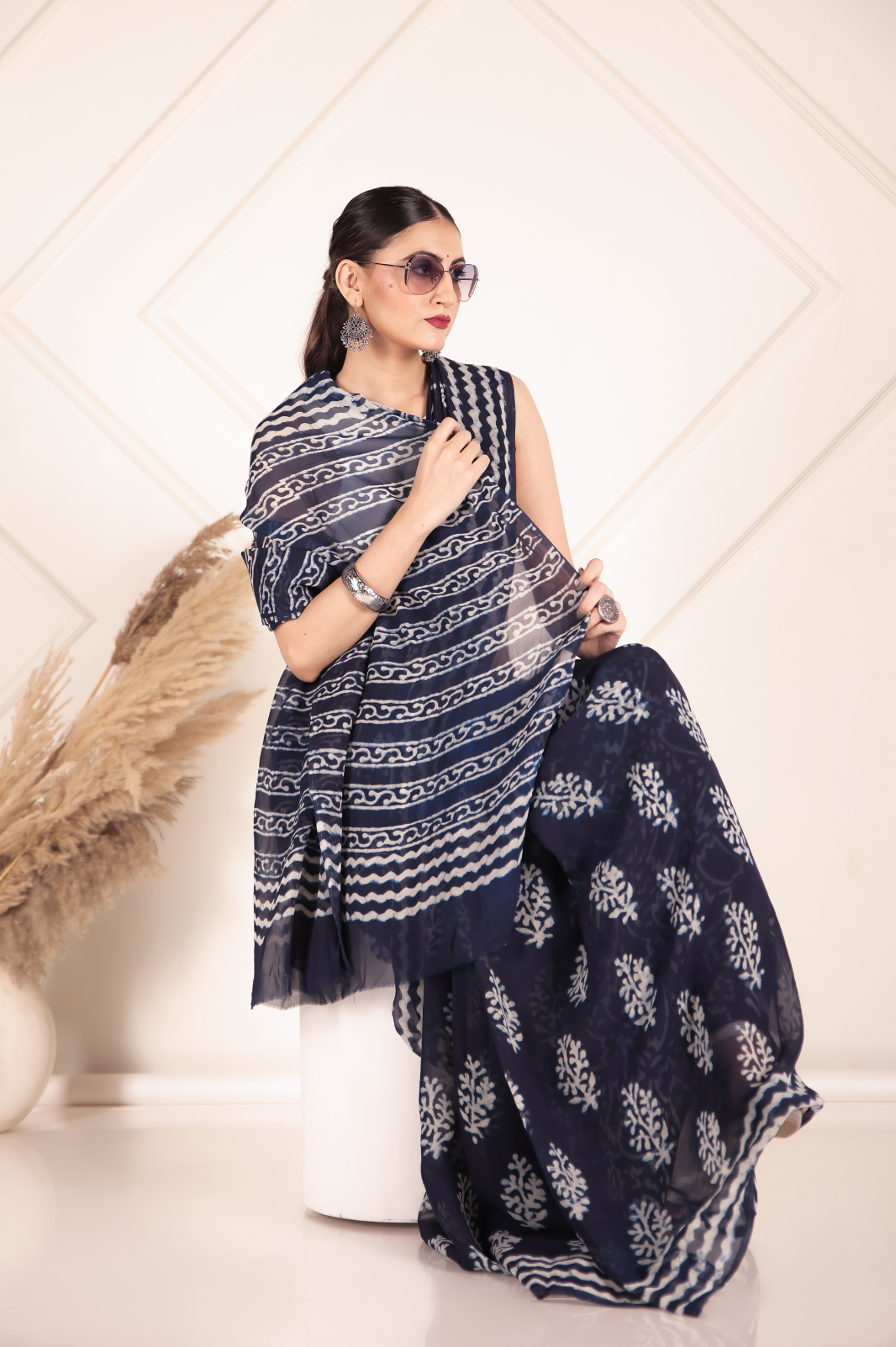 Organza Indigo