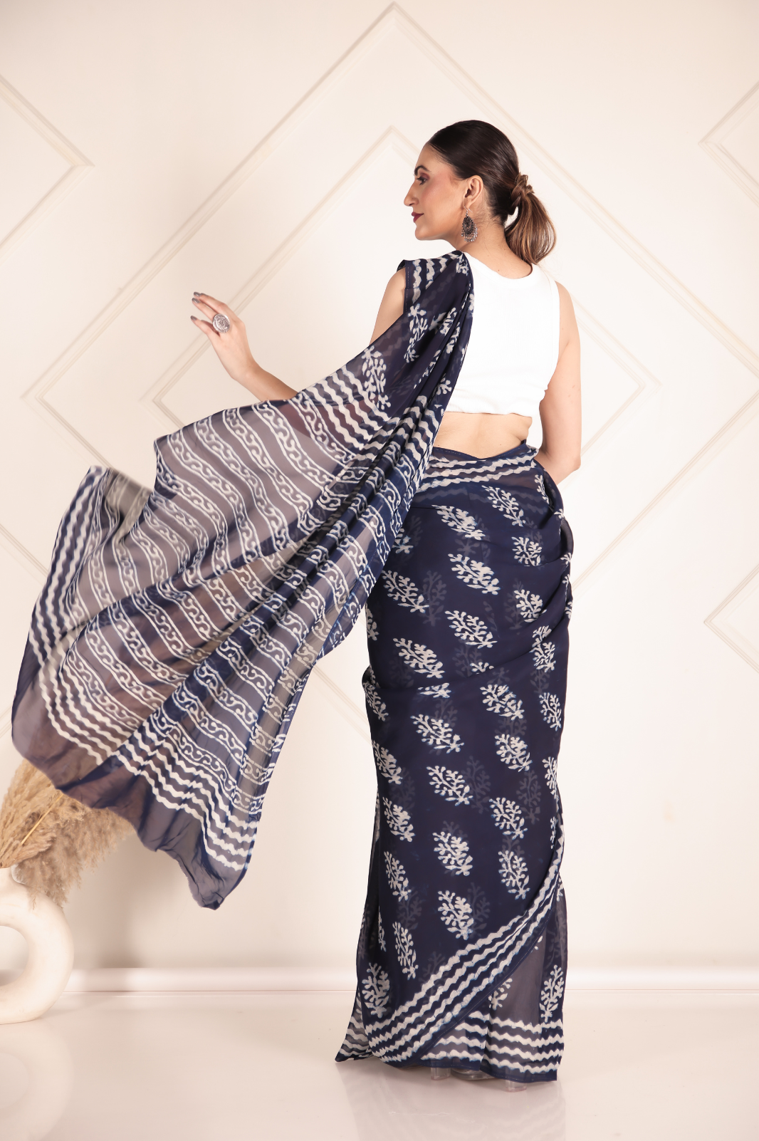 Organza Indigo