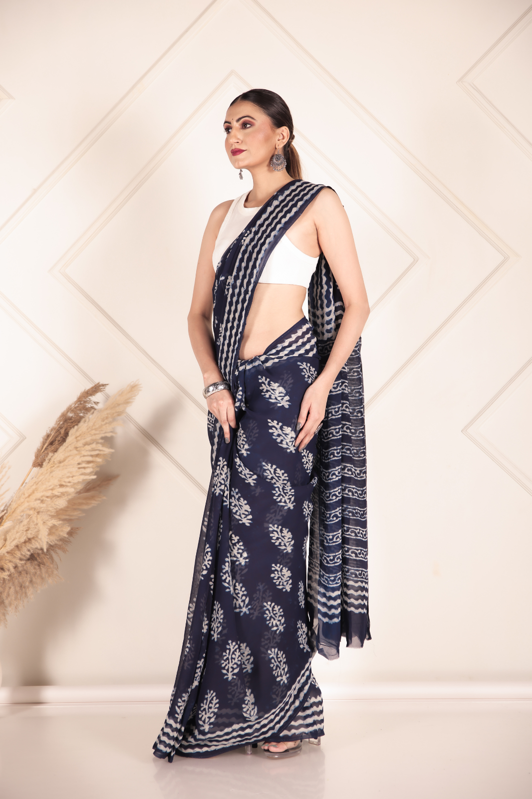 Organza Indigo