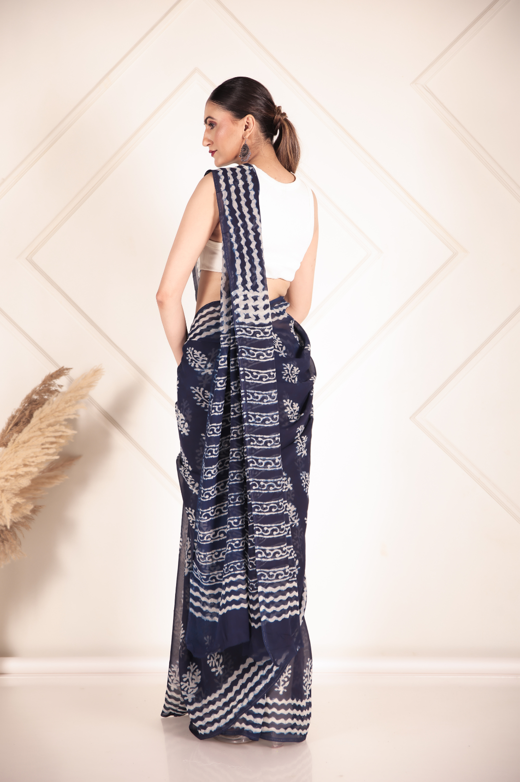 Organza Indigo