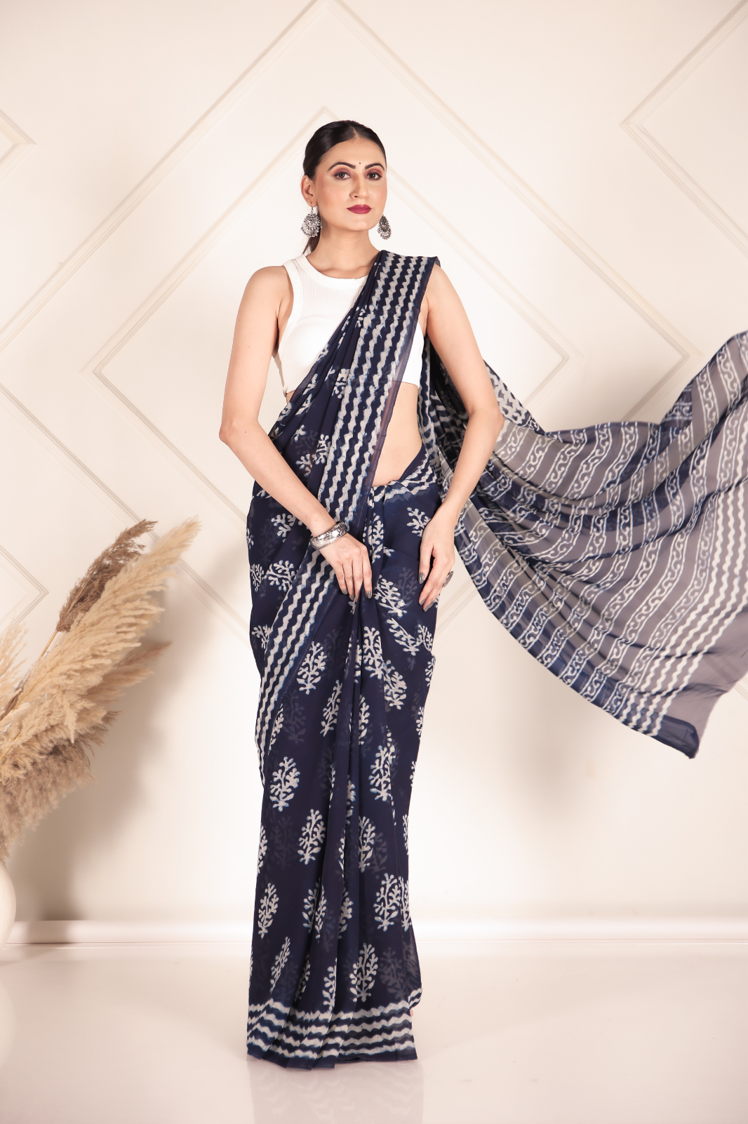 Organza Indigo