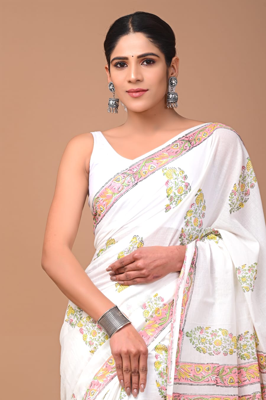 Sketch Scape Saree
