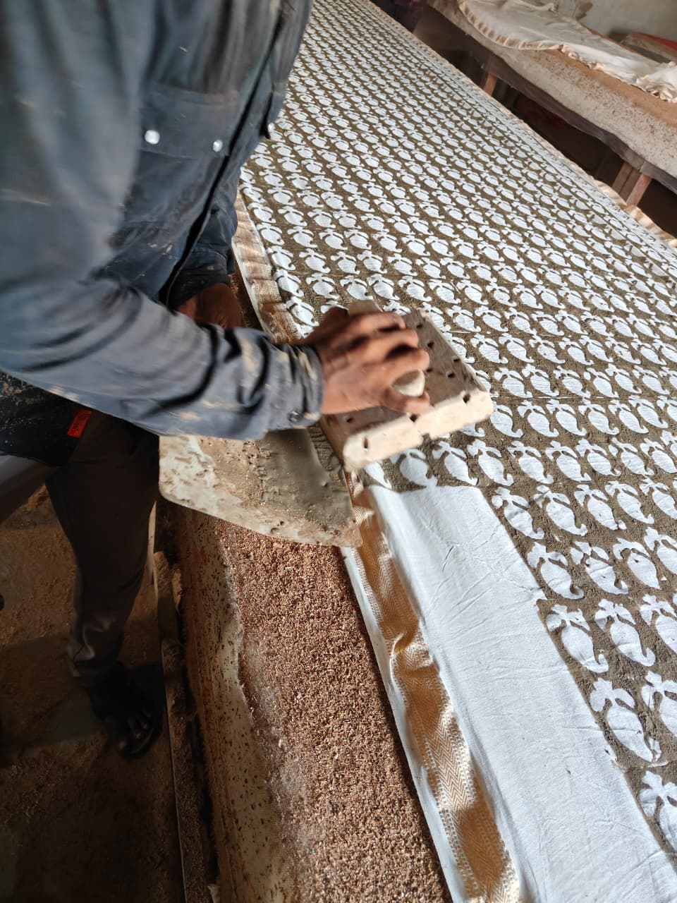 The Art of Handblock Printing: A Living Heritage in Every Saree