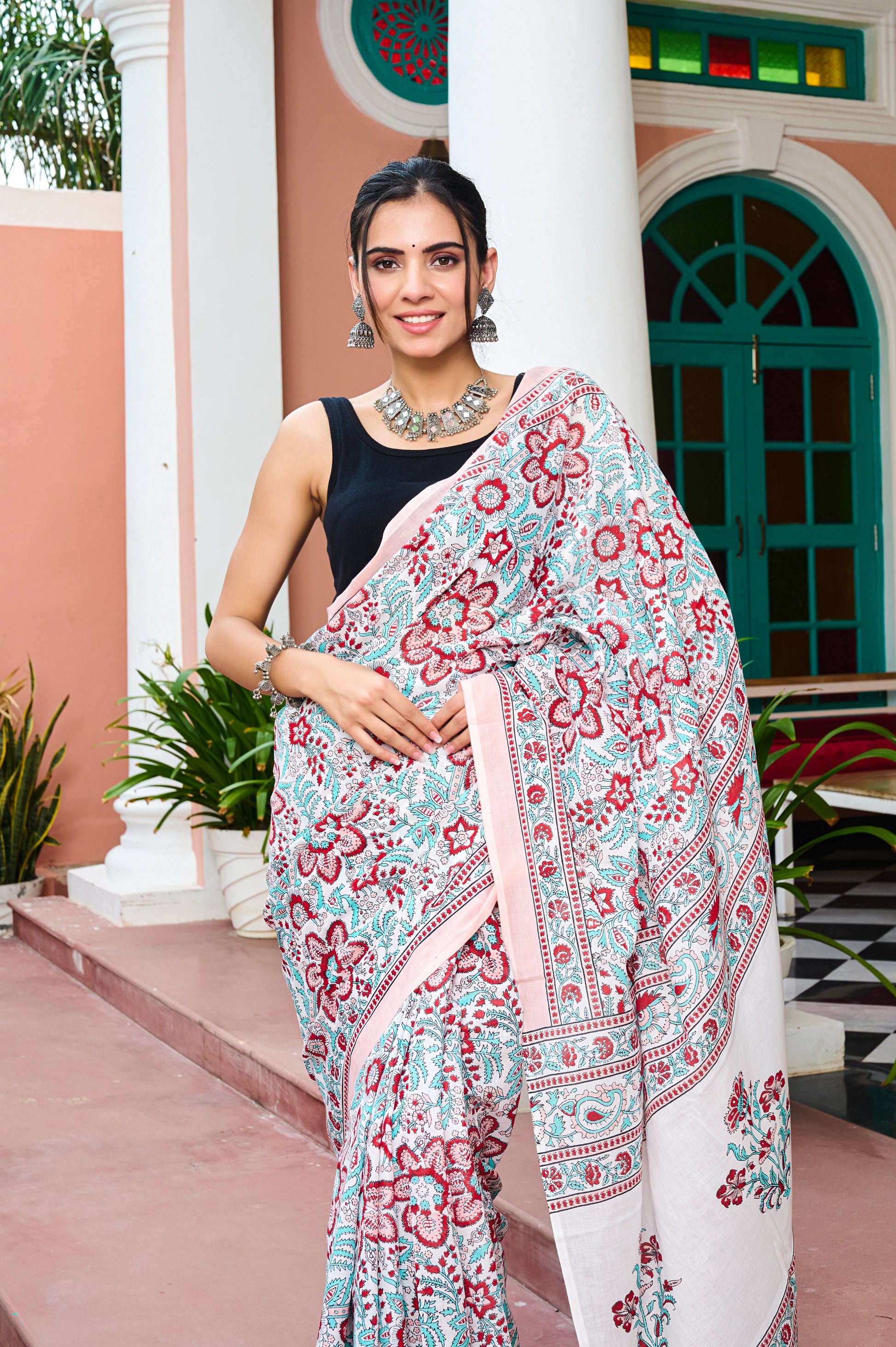 Timeless Flora Saree