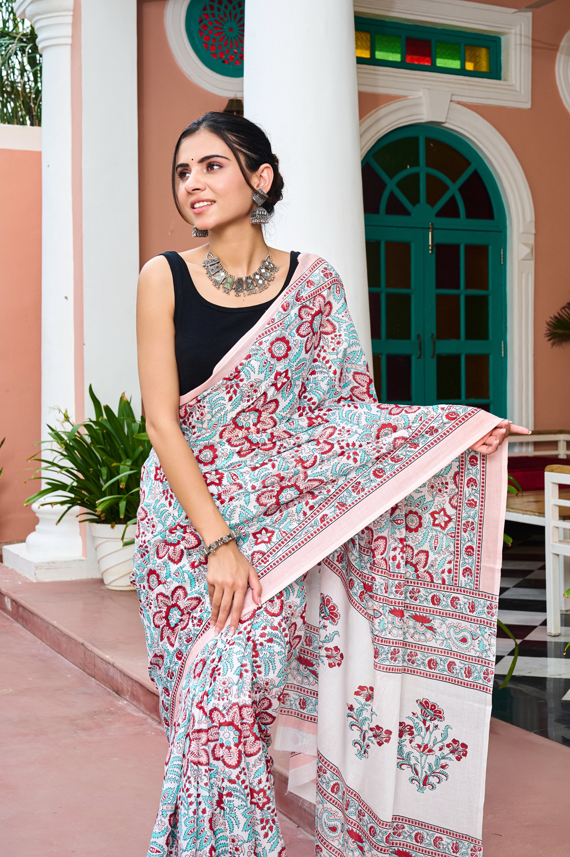 Timeless Flora Saree