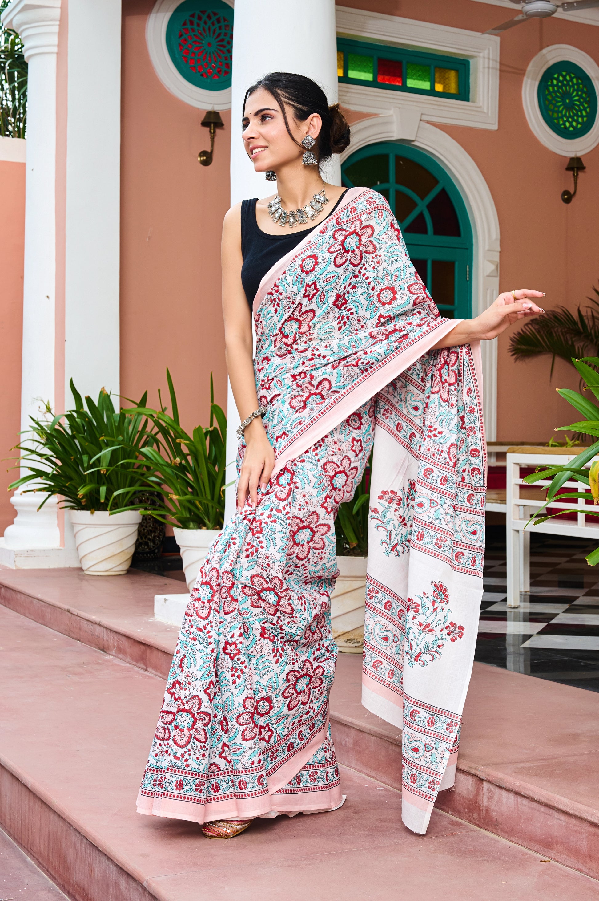 Timeless Flora Saree