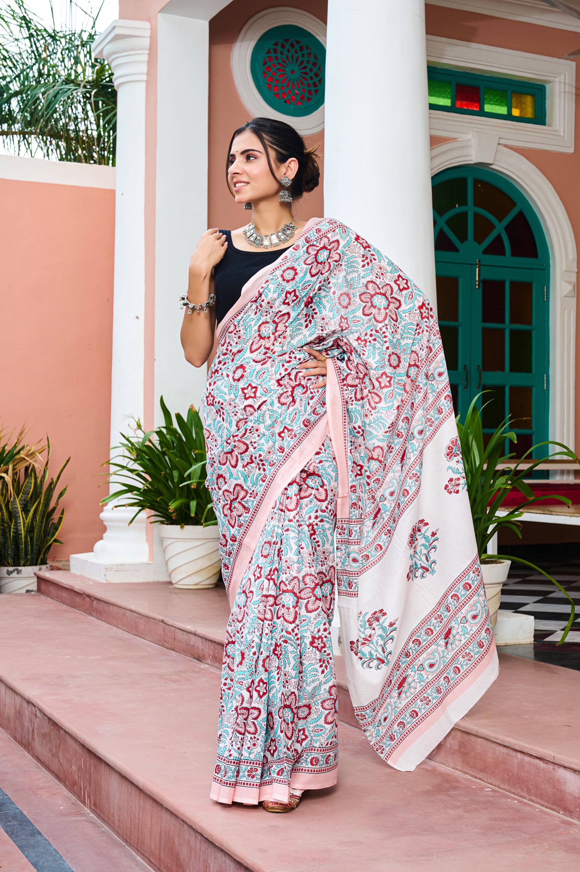 Timeless Flora Saree