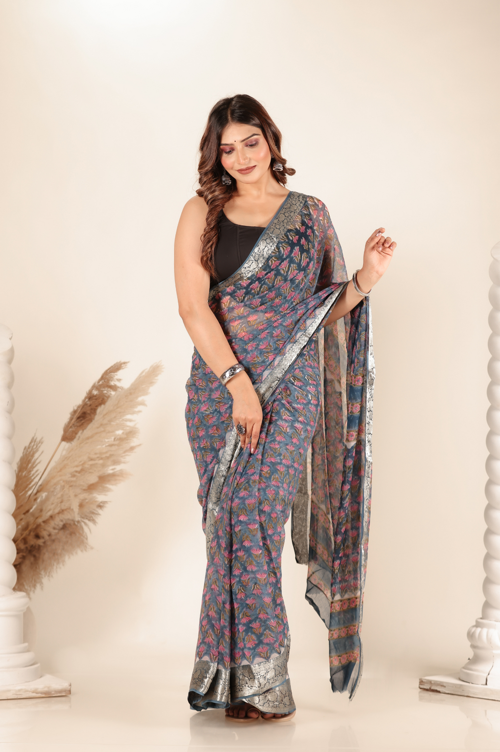 Elegant Chiffon Violet