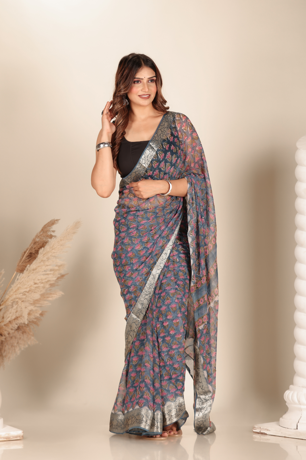 Elegant Chiffon Violet