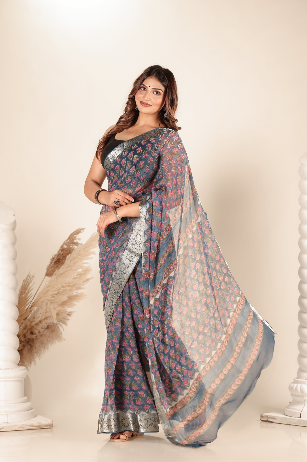 Elegant Chiffon Violet