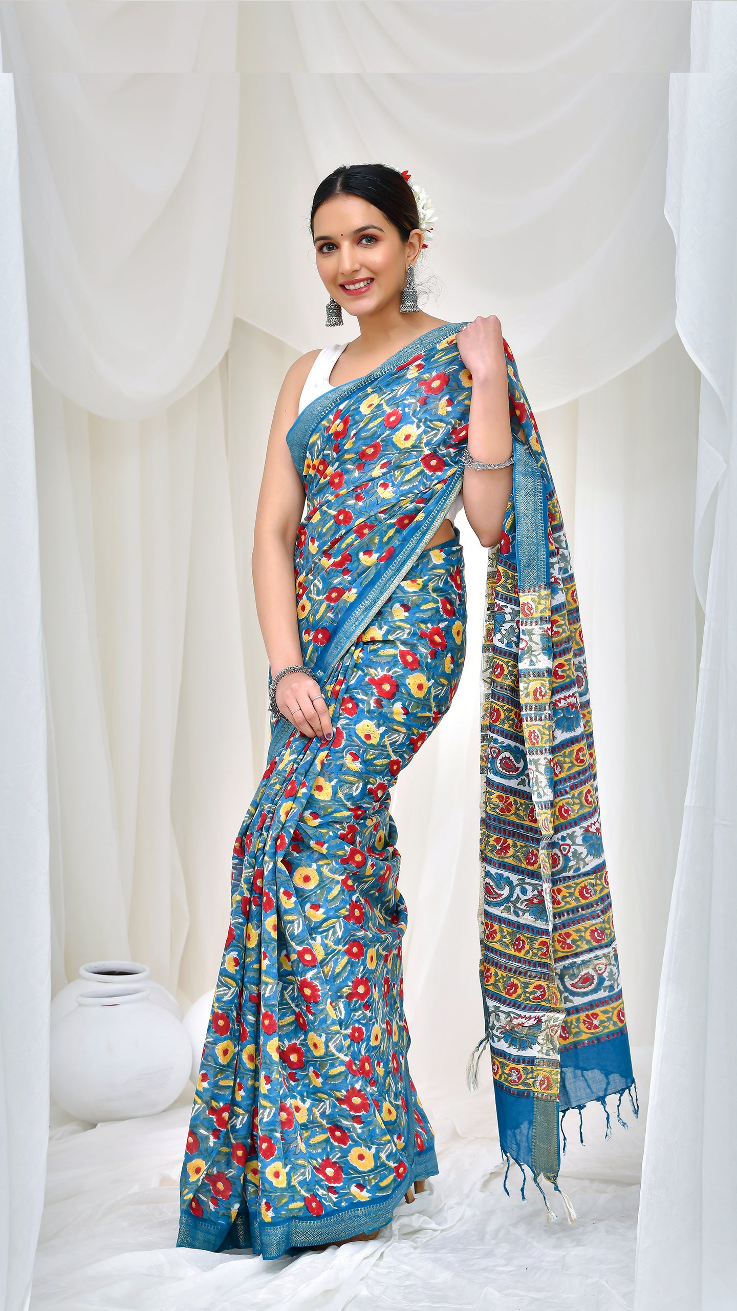 Twilight Garden Saree