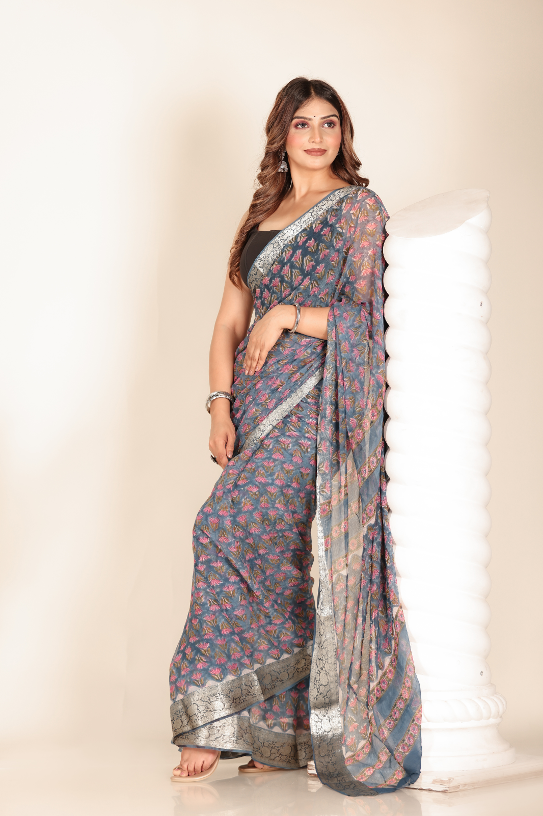 Elegant Chiffon Violet