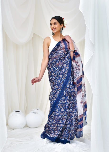 Misty Garden Saree