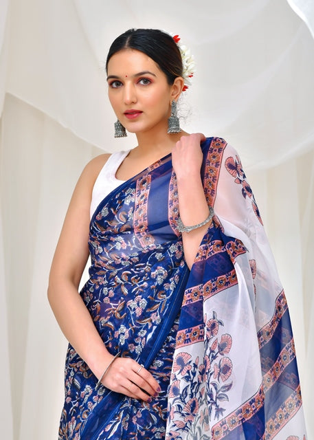 Misty Garden Saree