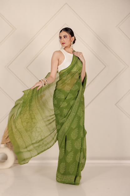 Organza Light Green