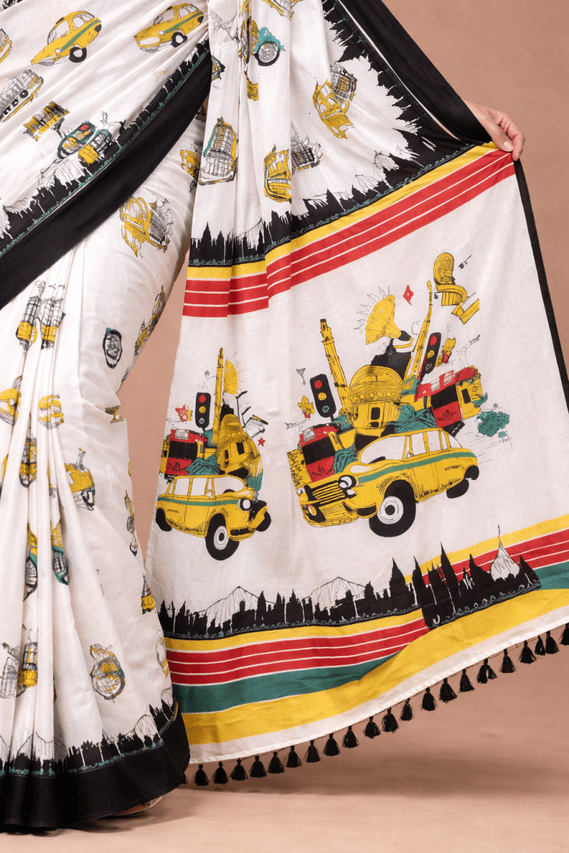 Travel World Mulmul Saree