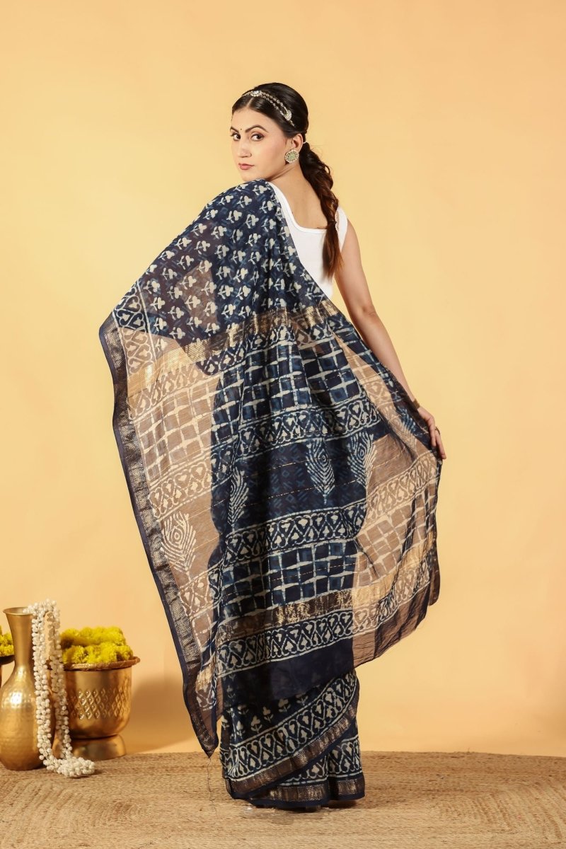 Indigo Vana Saree