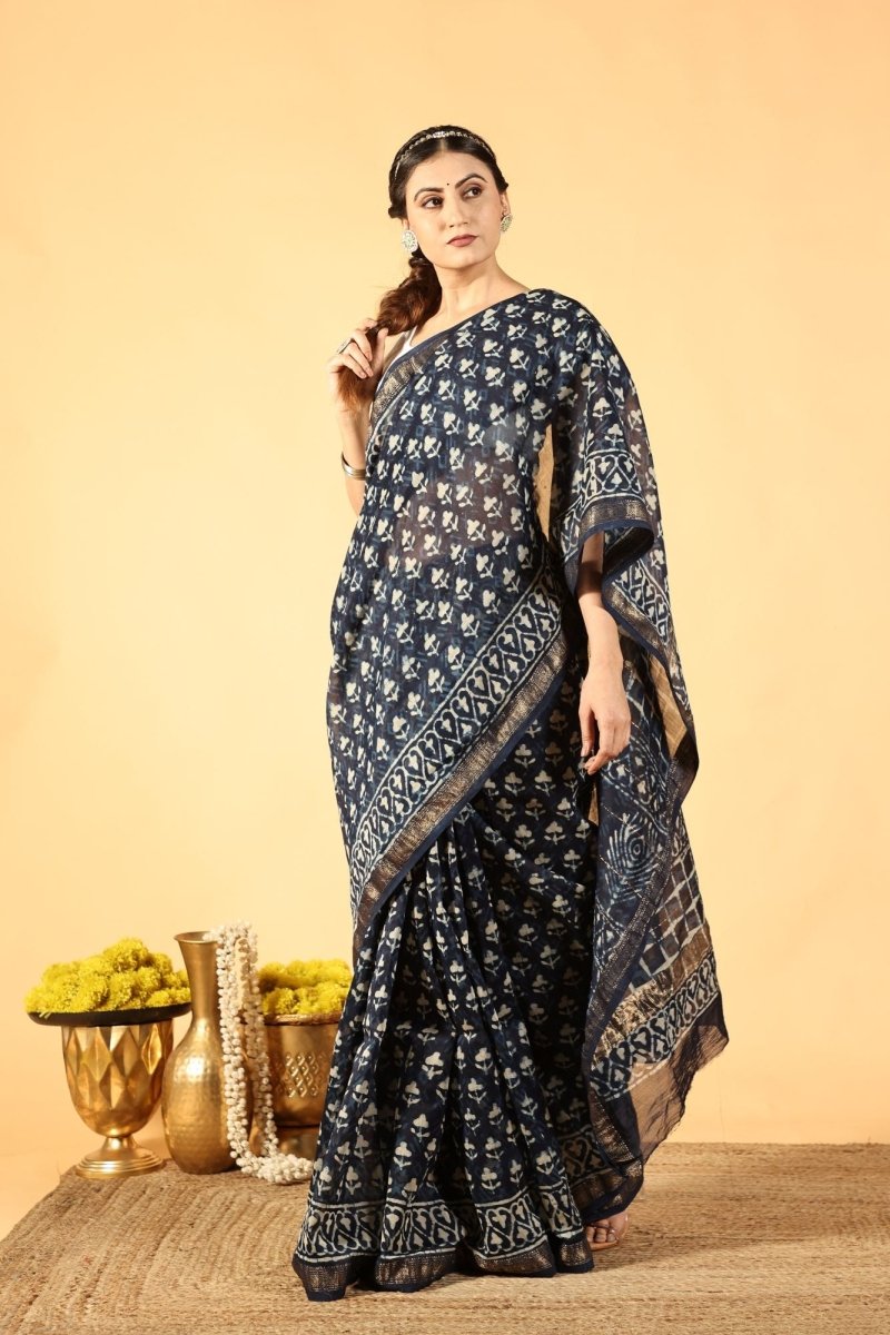 Indigo Vana Saree