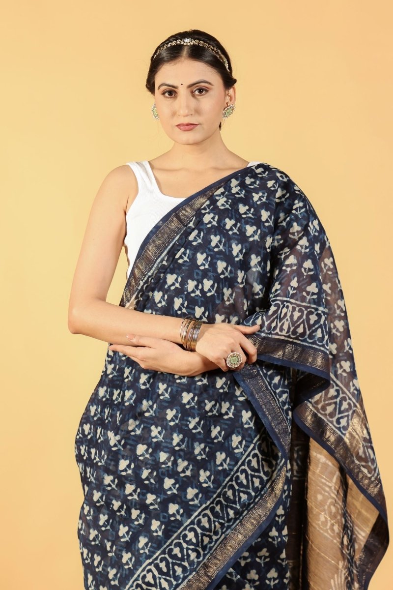 Indigo Vana Saree