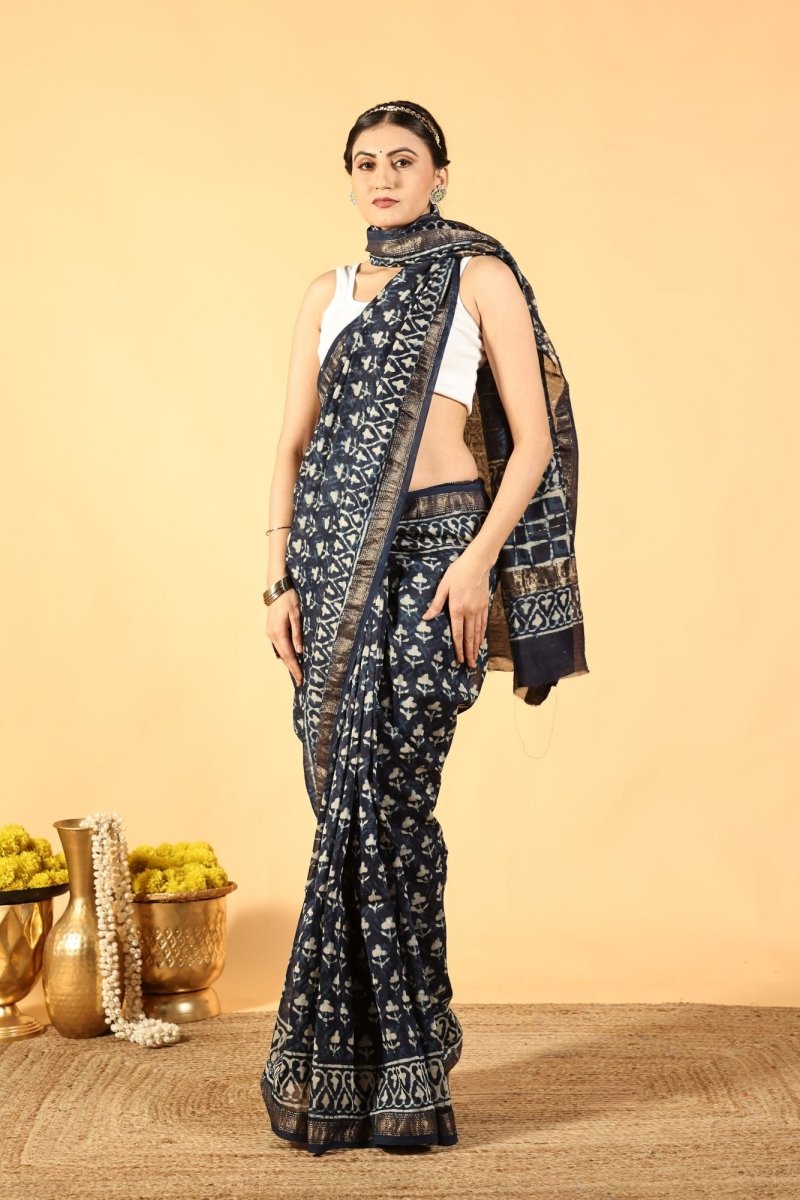 Indigo Vana Saree