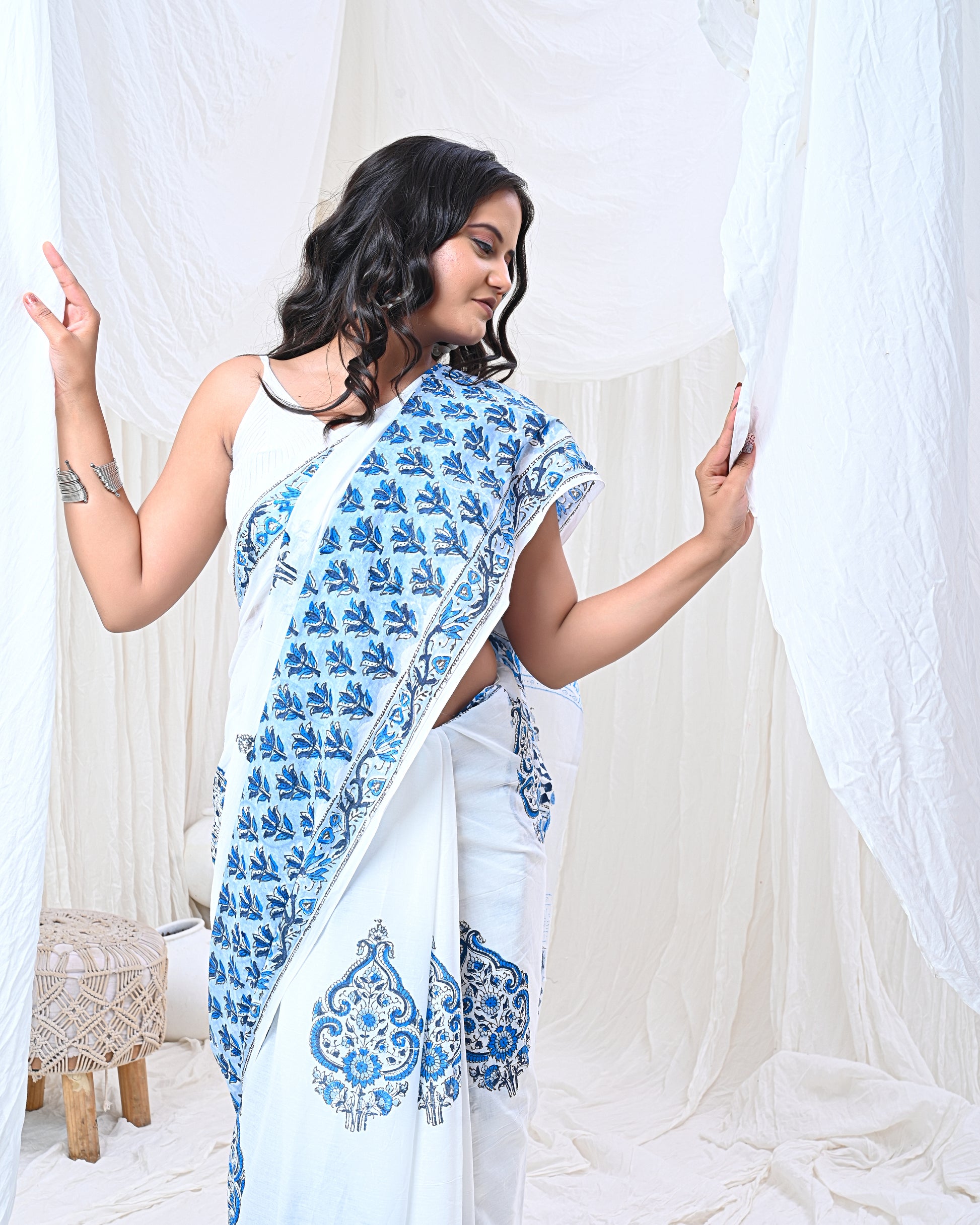 Azure Ambrosia Saree