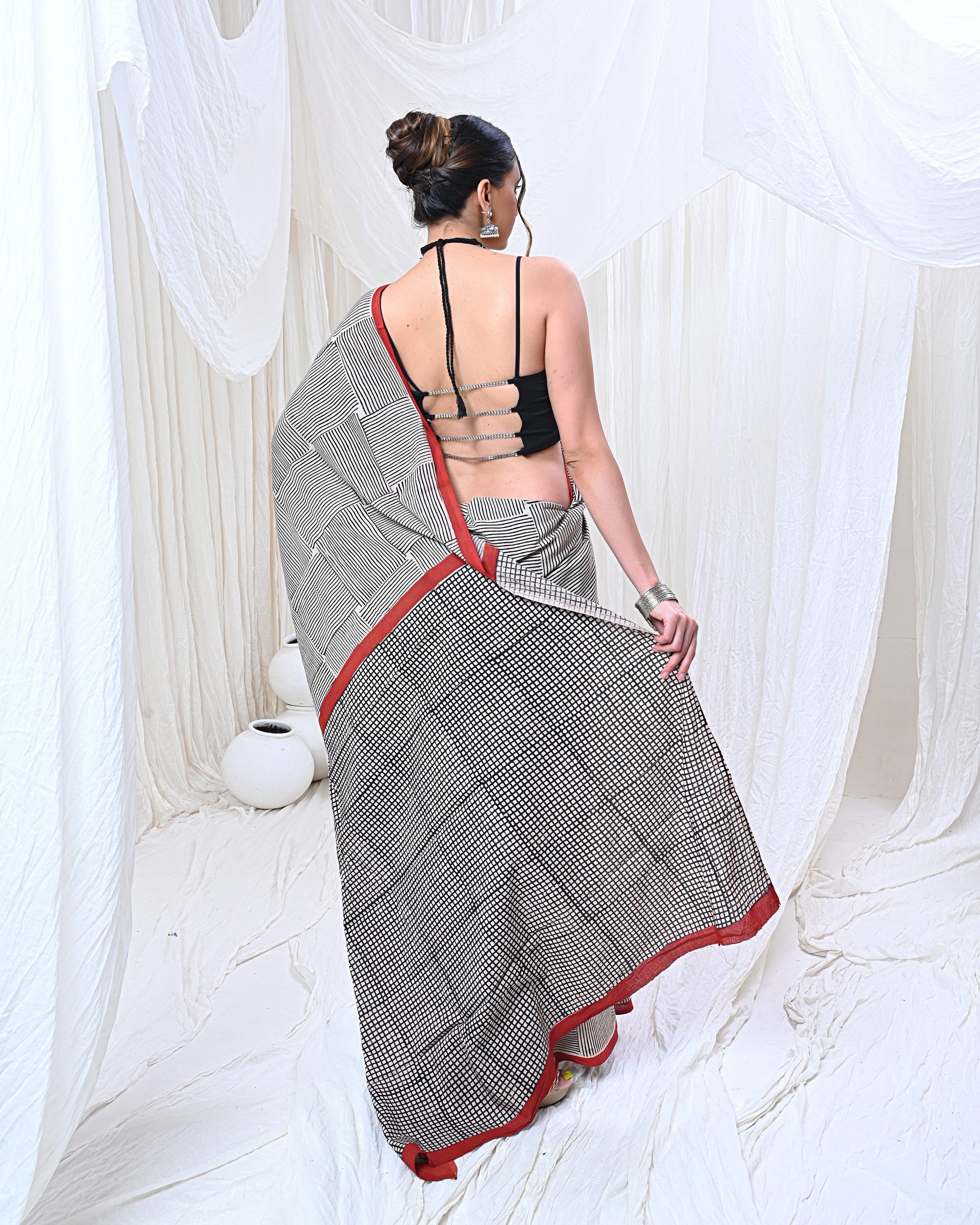 Grey Desire Saree