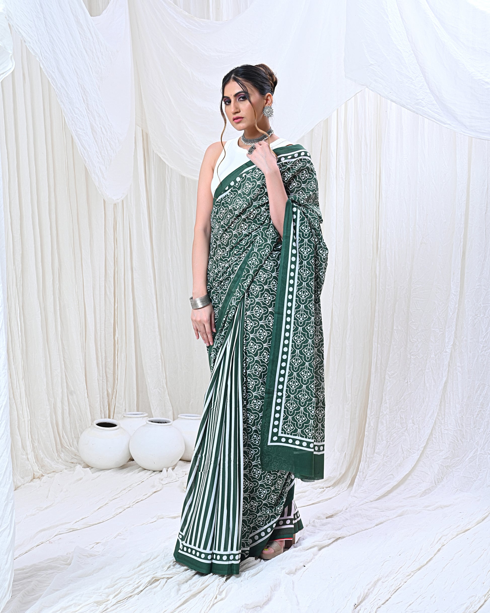 Emerald Enclave Saree