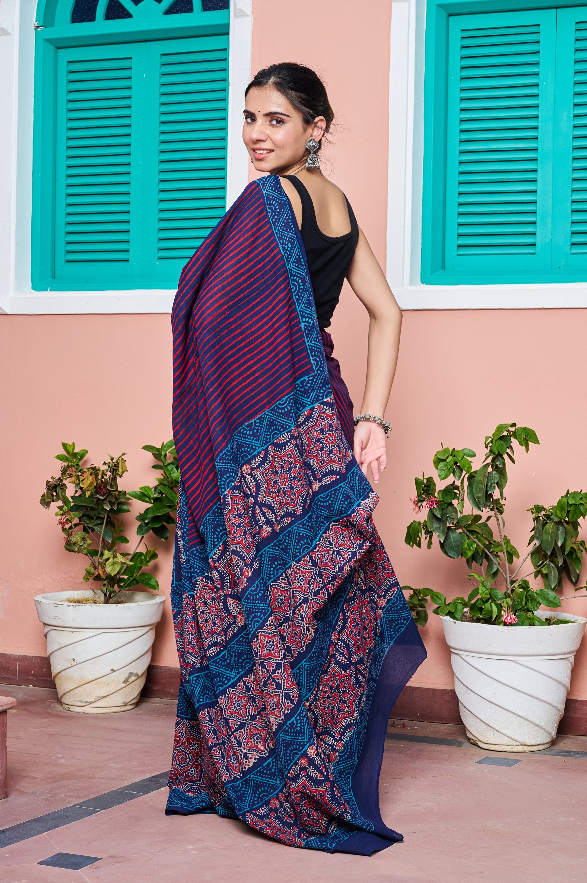 Radiant Fusion Saree