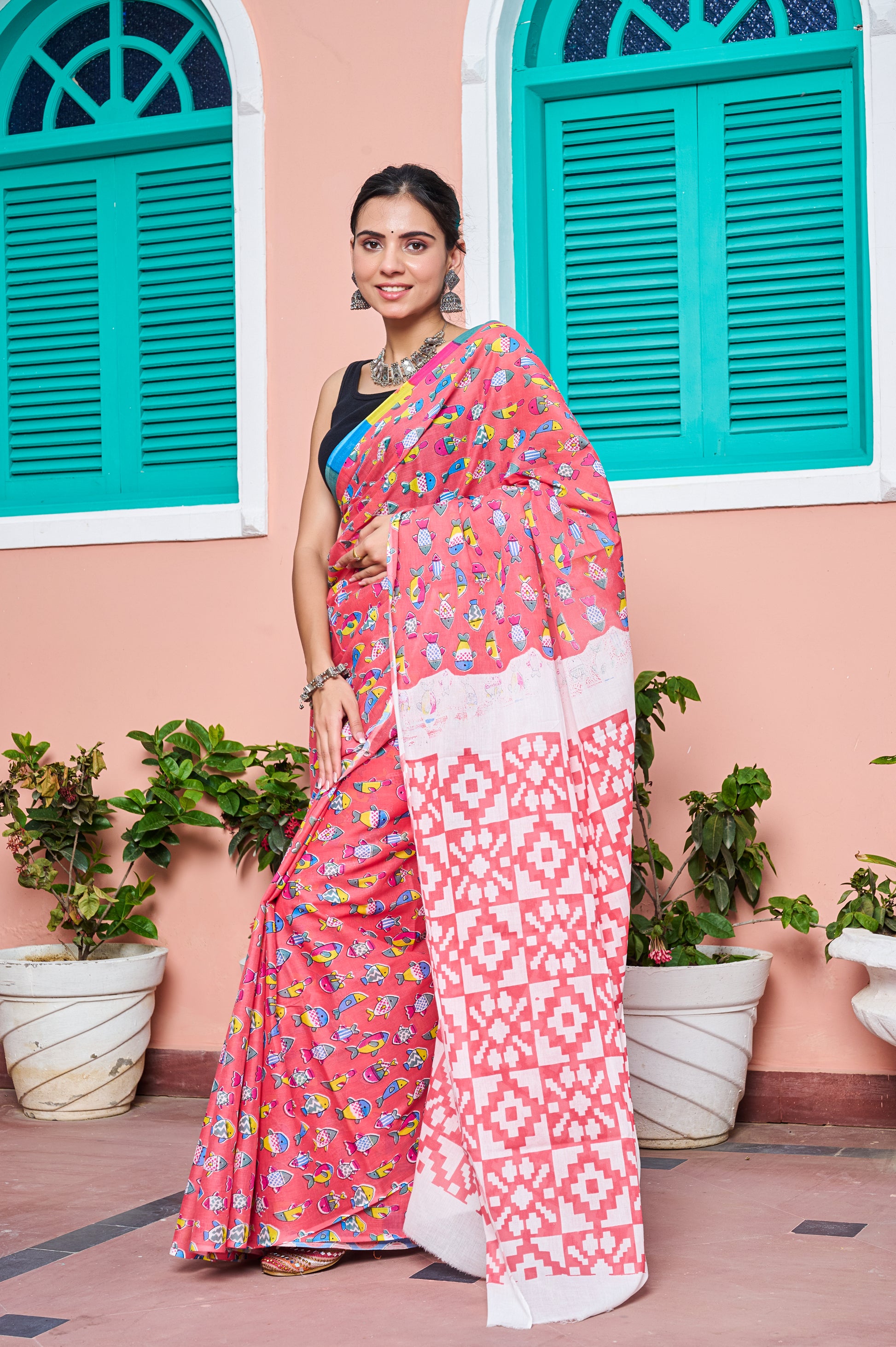 Pink Symphony Saree