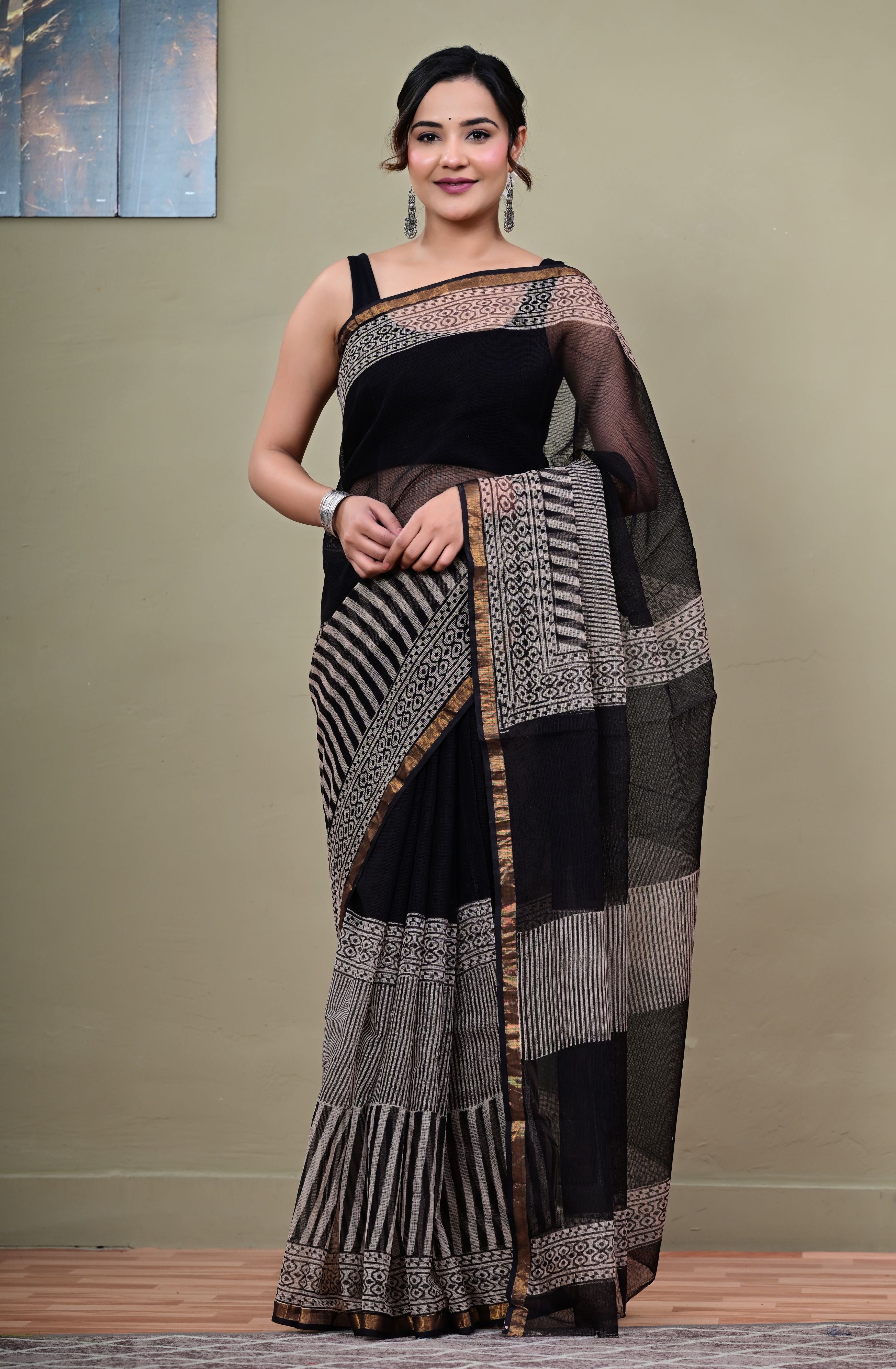 Black Rhythm Kota Saree