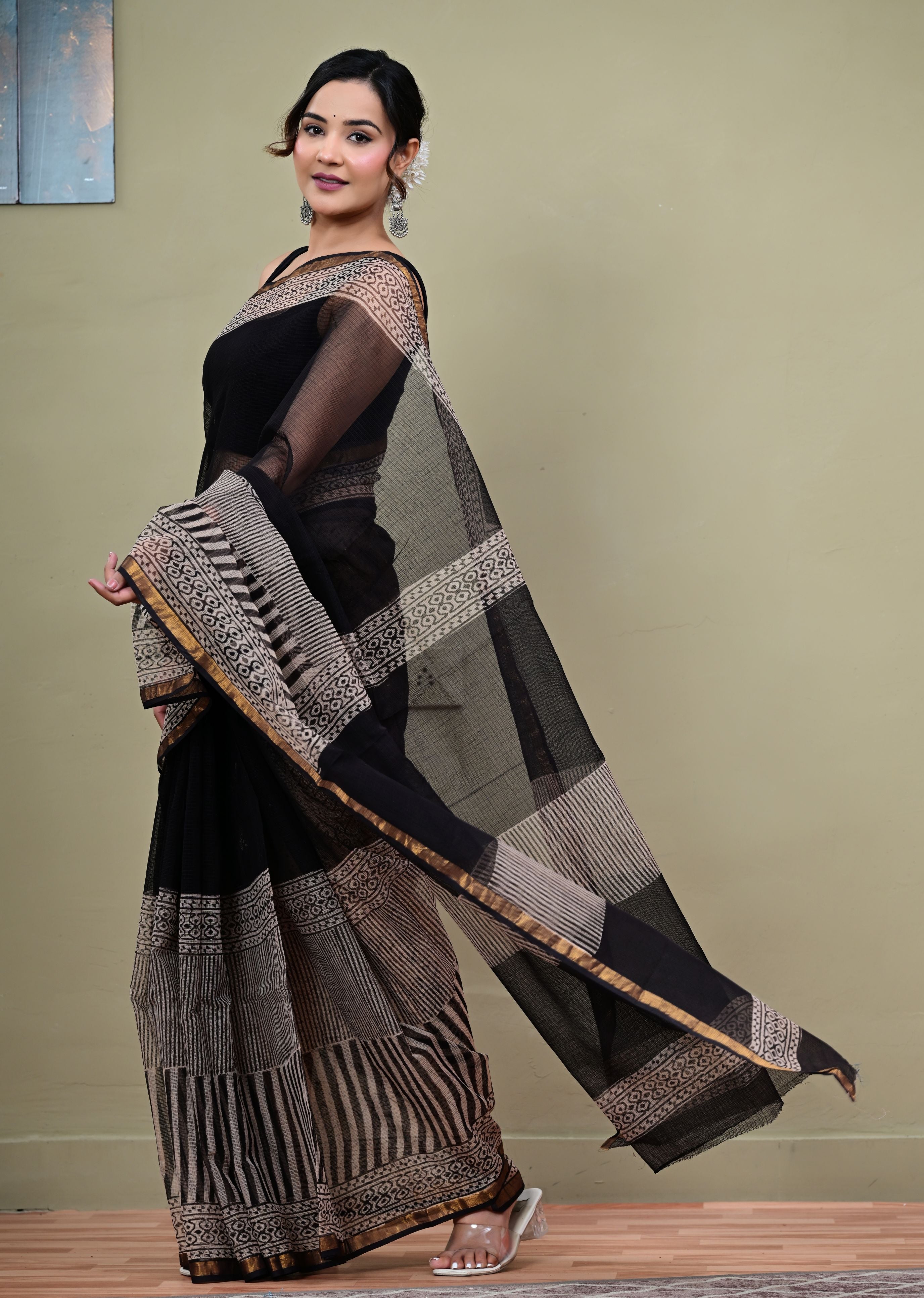 Black Rhythm Kota Saree