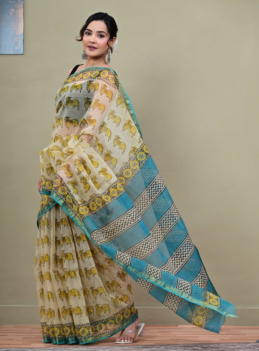 Sunshine Safari Kota Saree