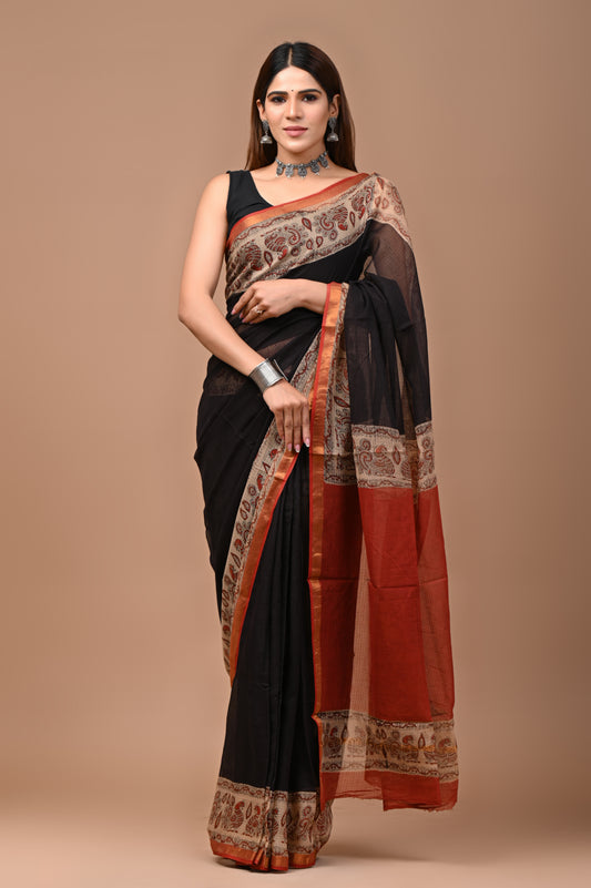 Scarlet Nights Saree