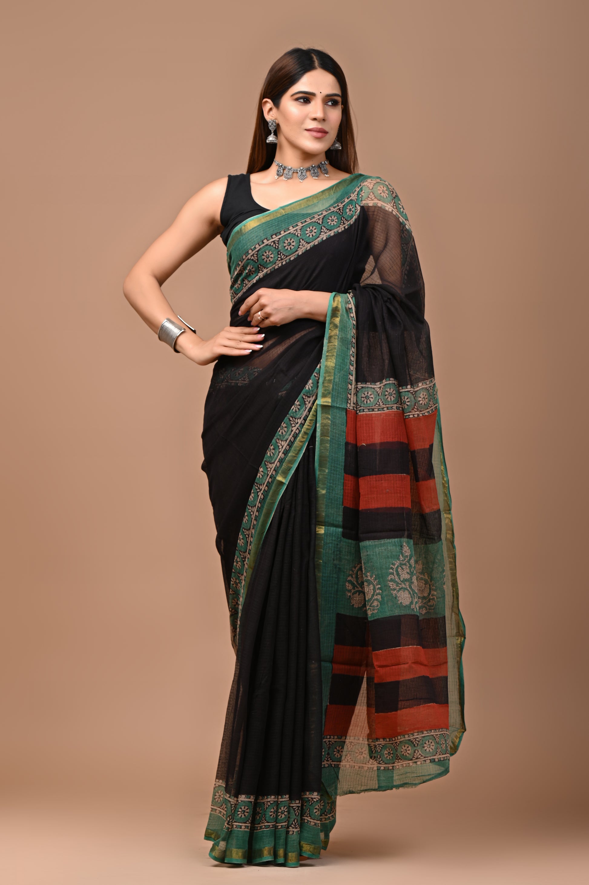 Mystic Night Saree