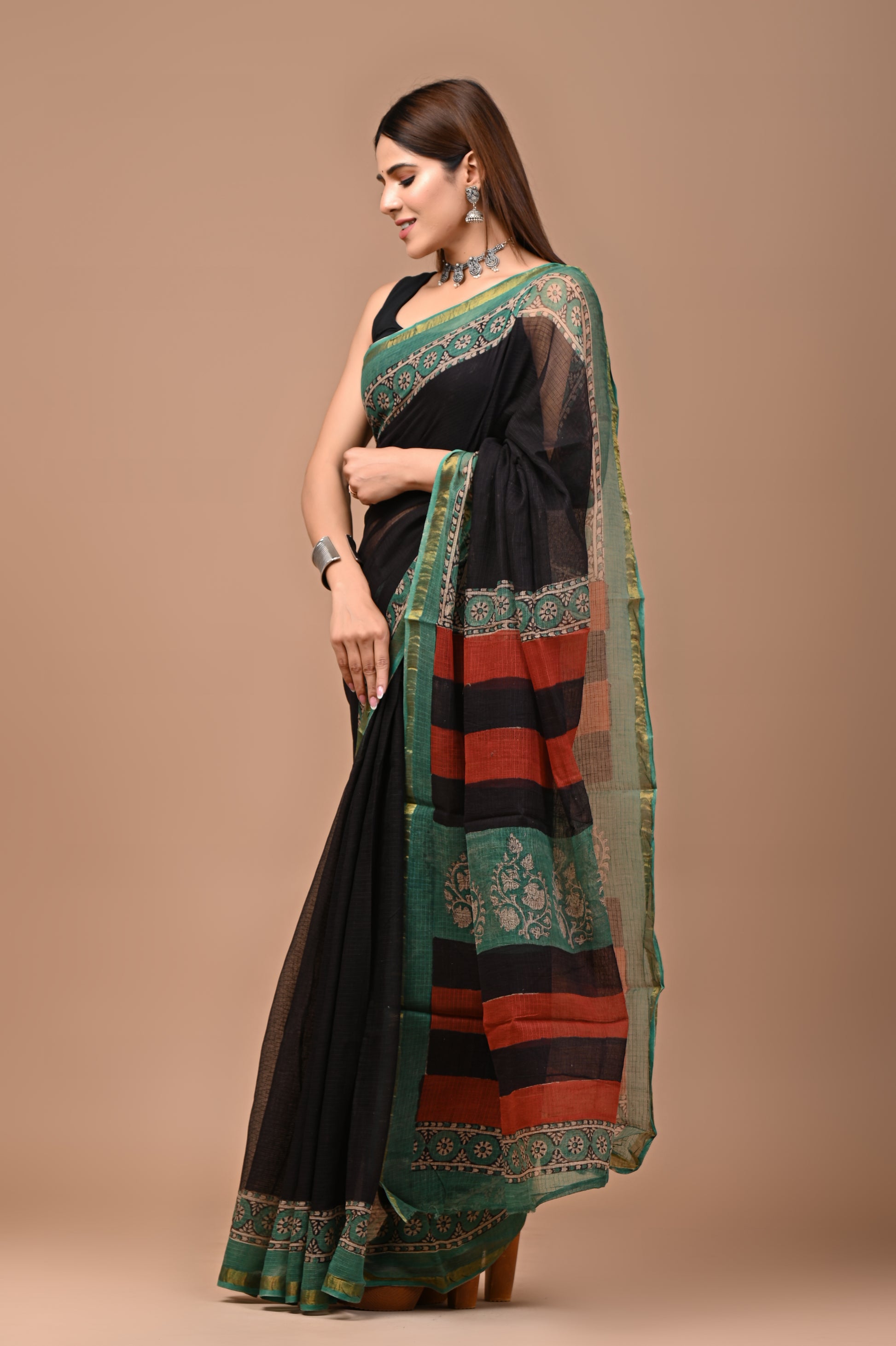 Mystic Night Saree