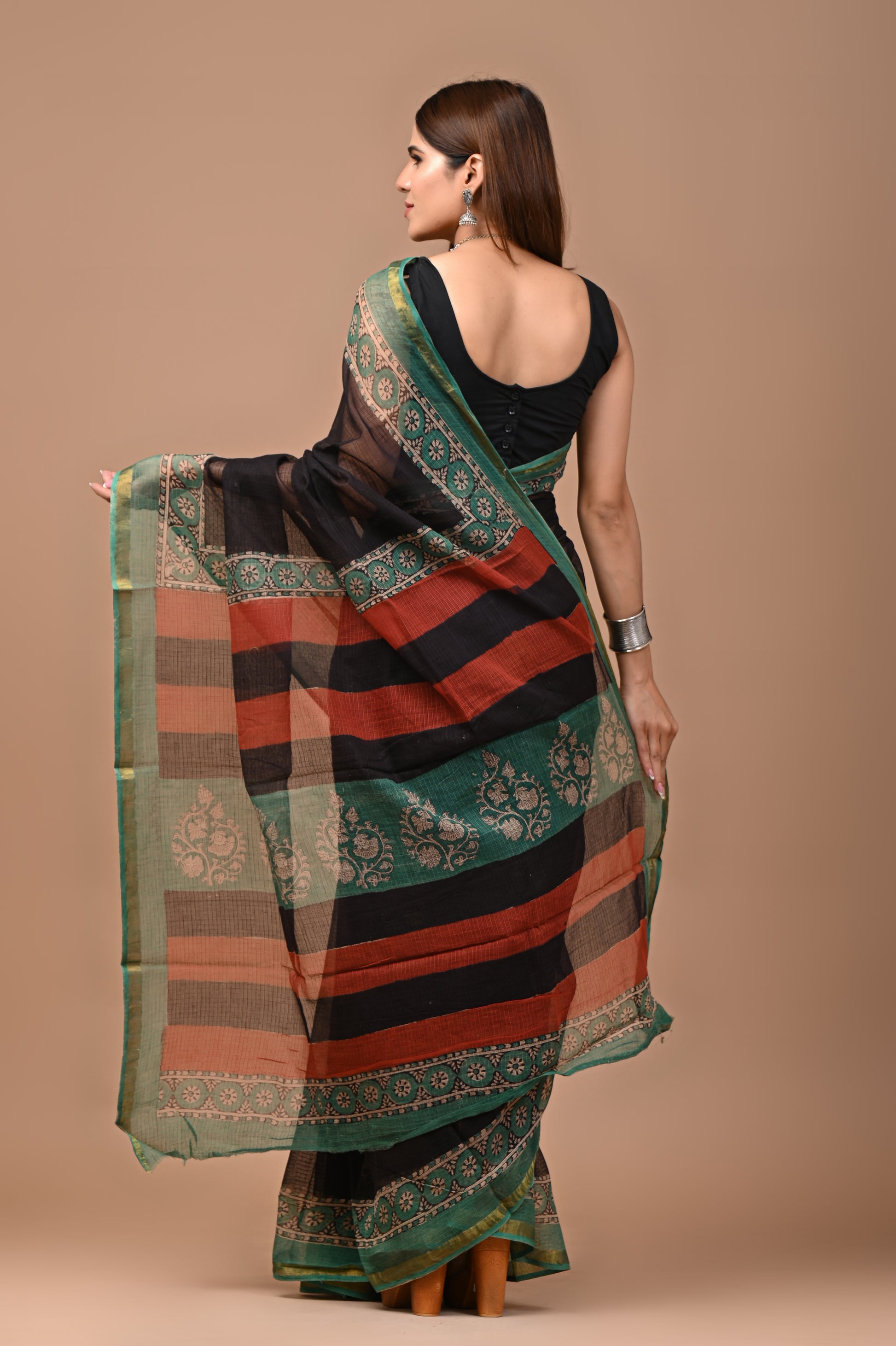 Mystic Night Saree