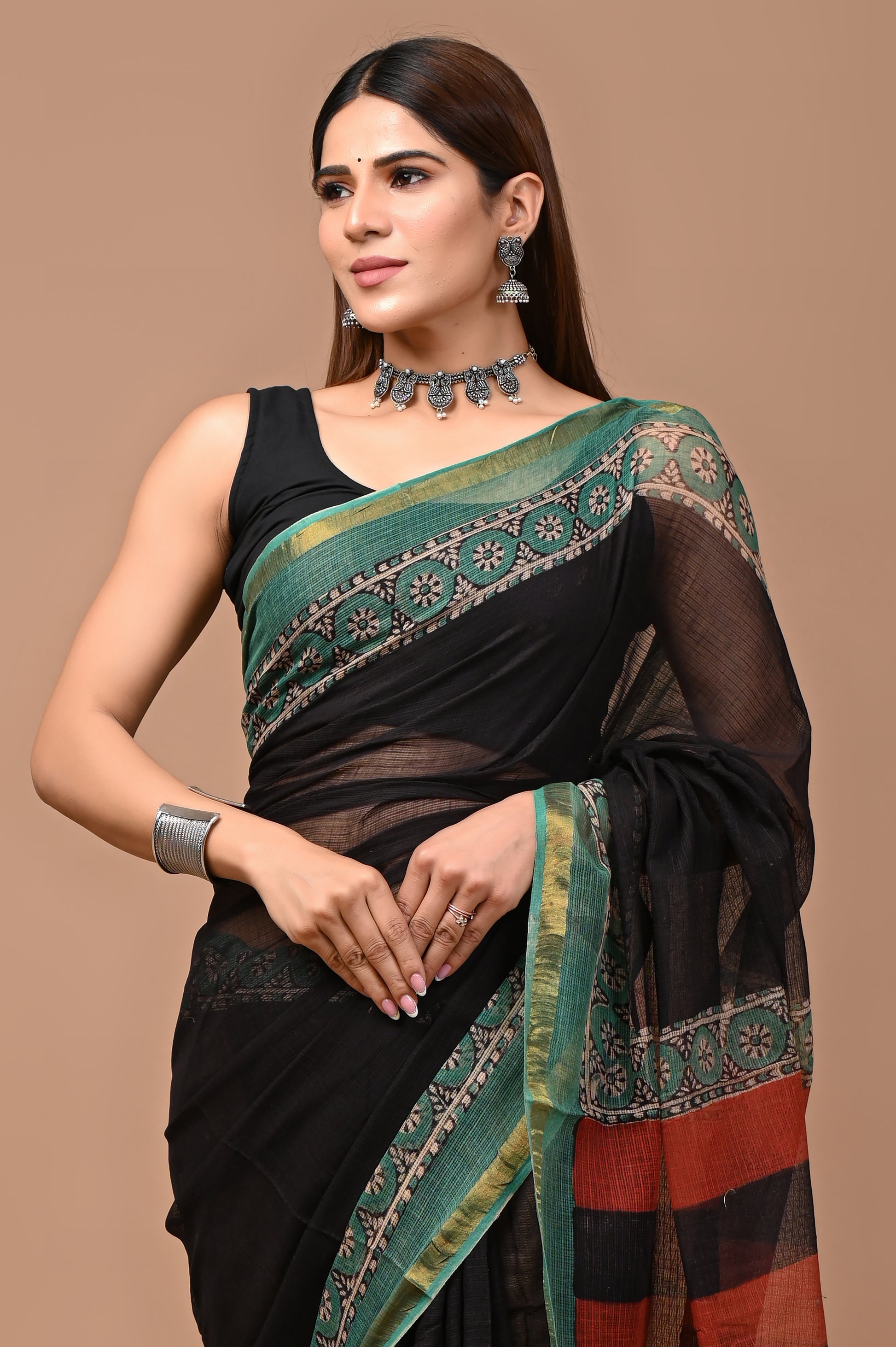 Mystic Night Saree