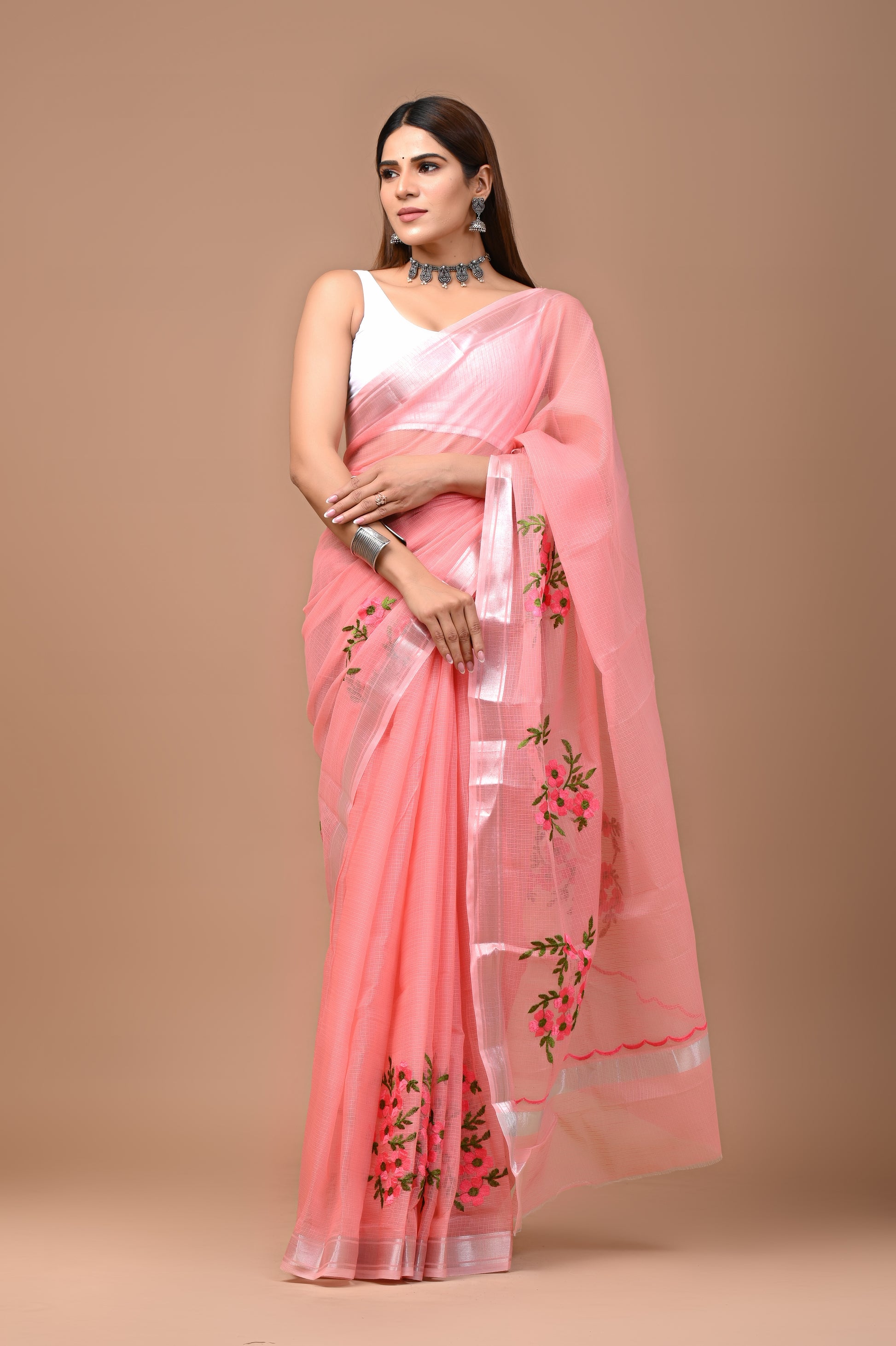 Rosy Garden Saree