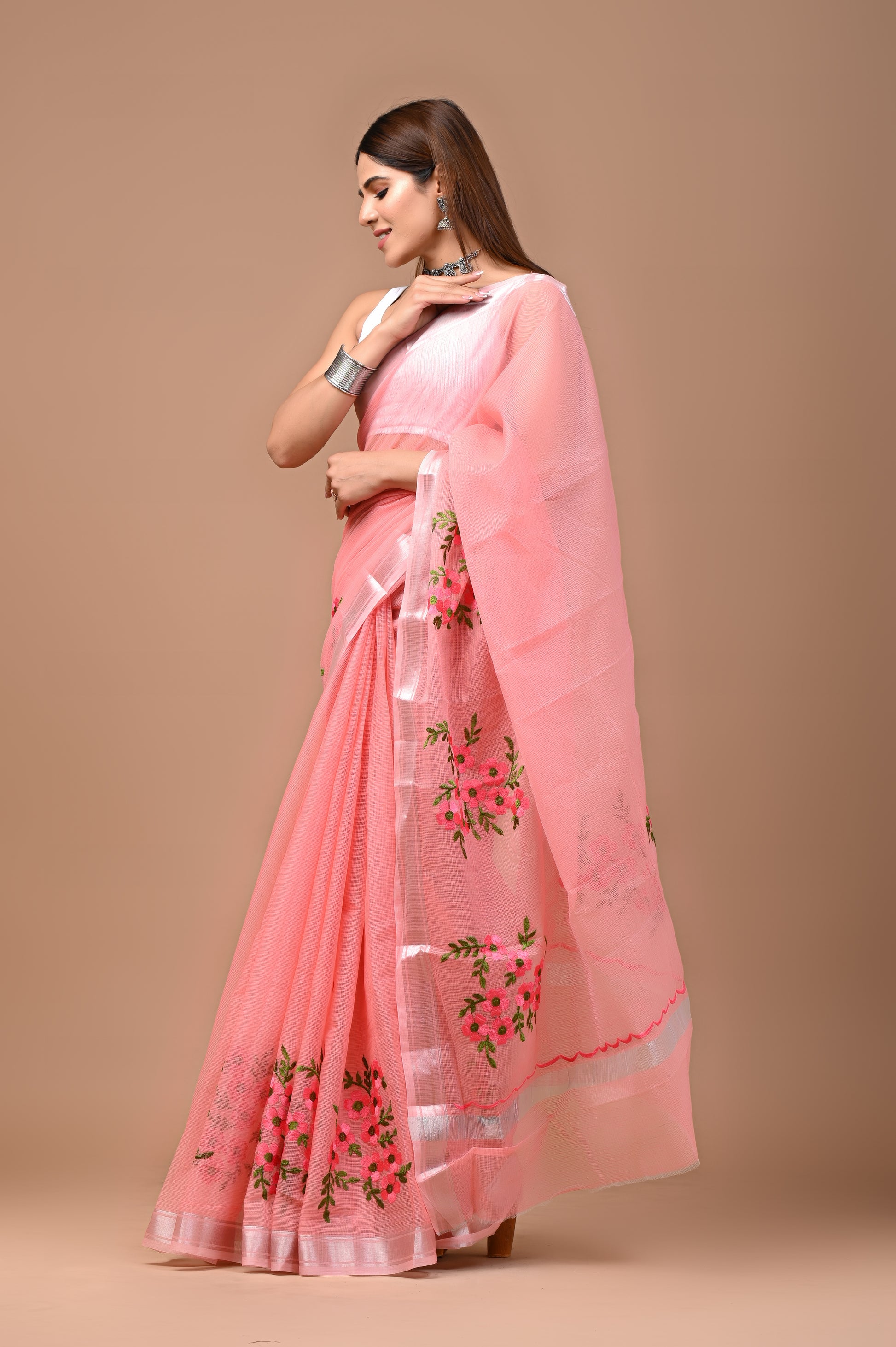 Rosy Garden Saree