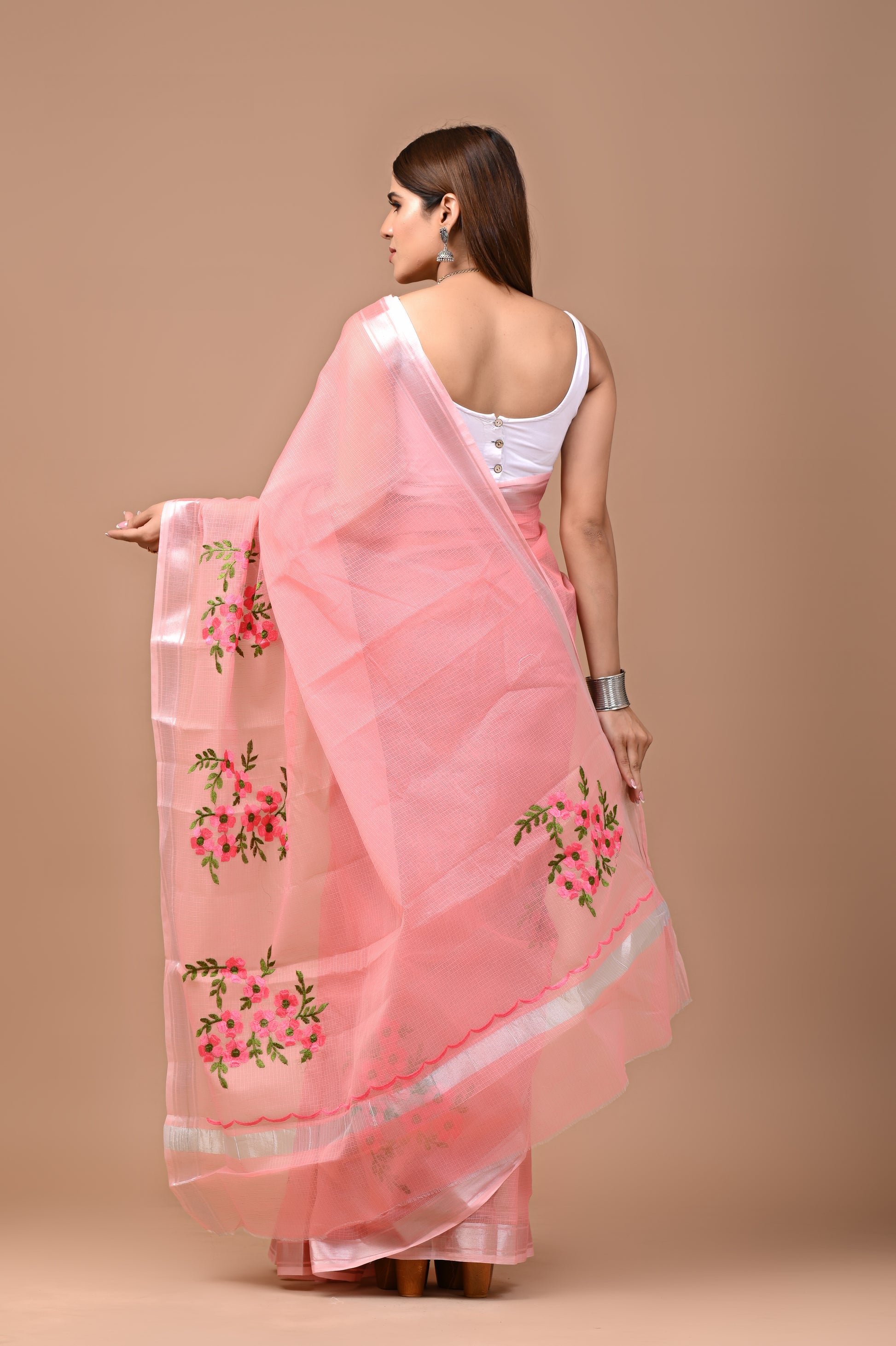 Rosy Garden Saree