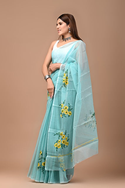 Sunny Sky Saree