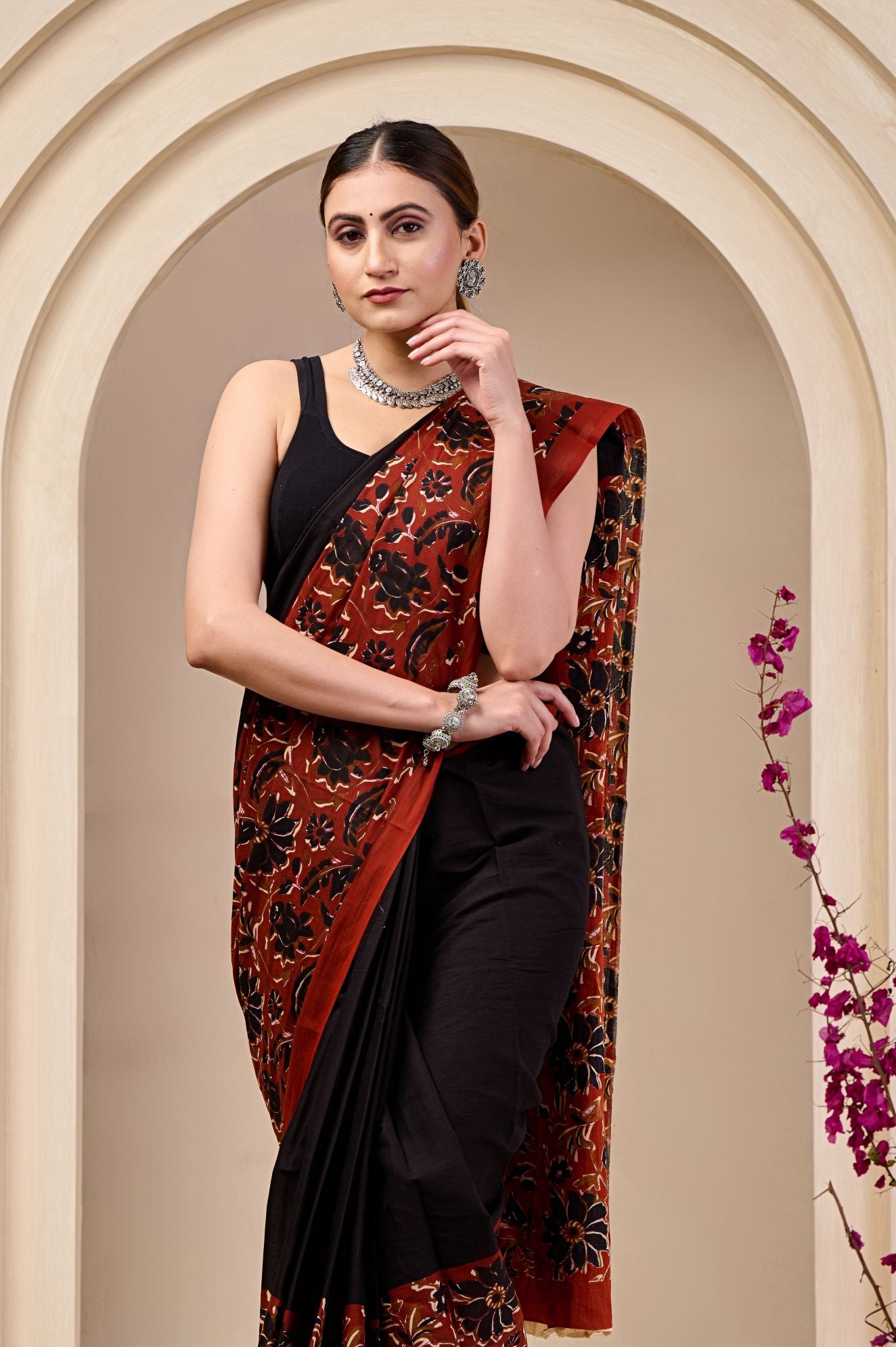 Lava Luxe Mulmul Saree