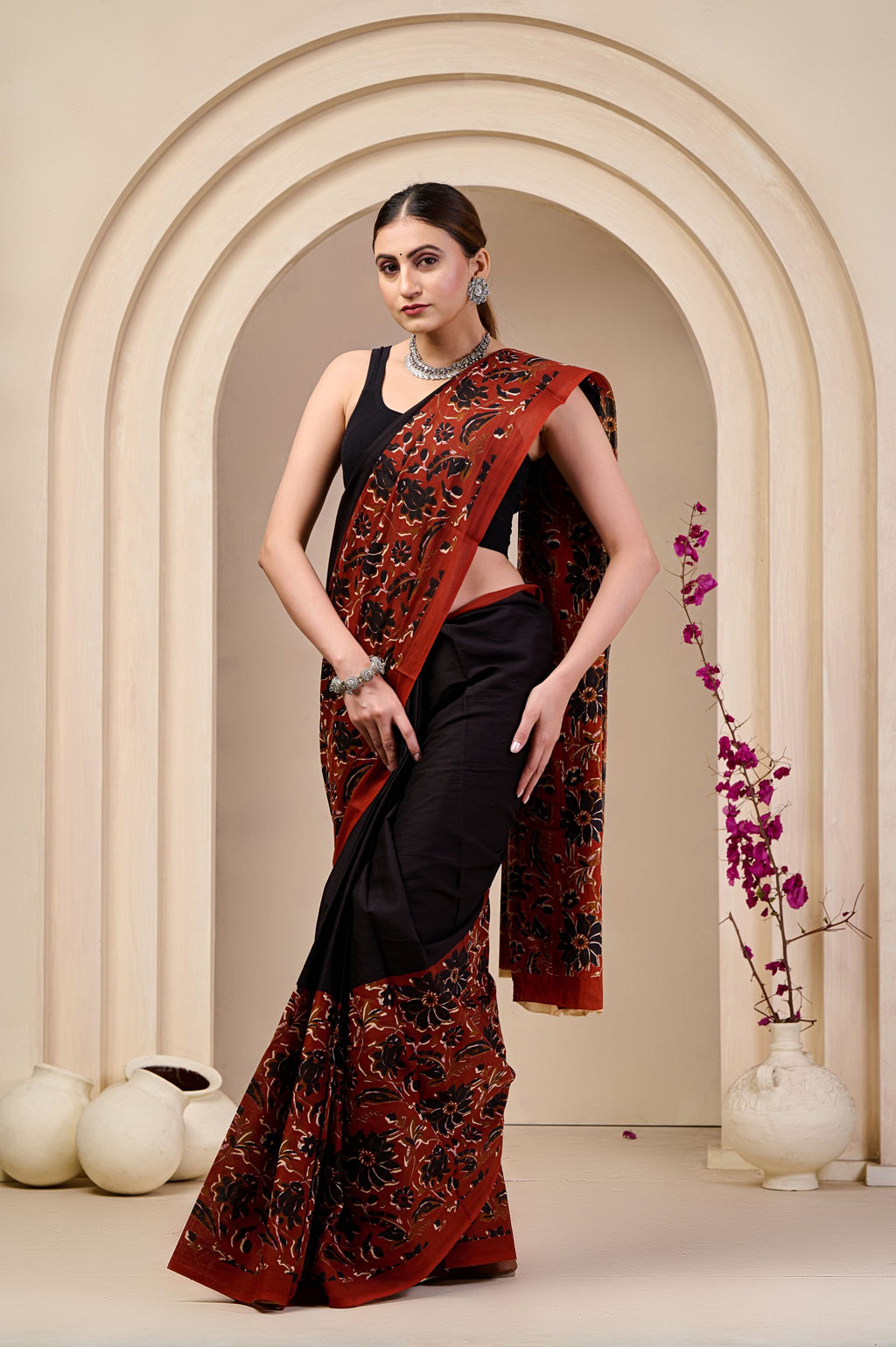 Lava Luxe Mulmul Saree