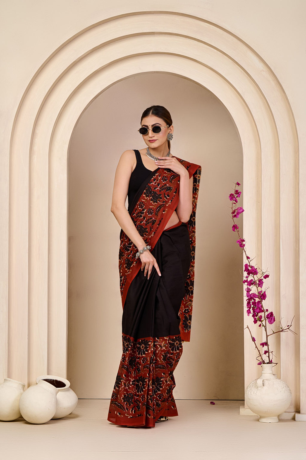 Lava Luxe Mulmul Saree