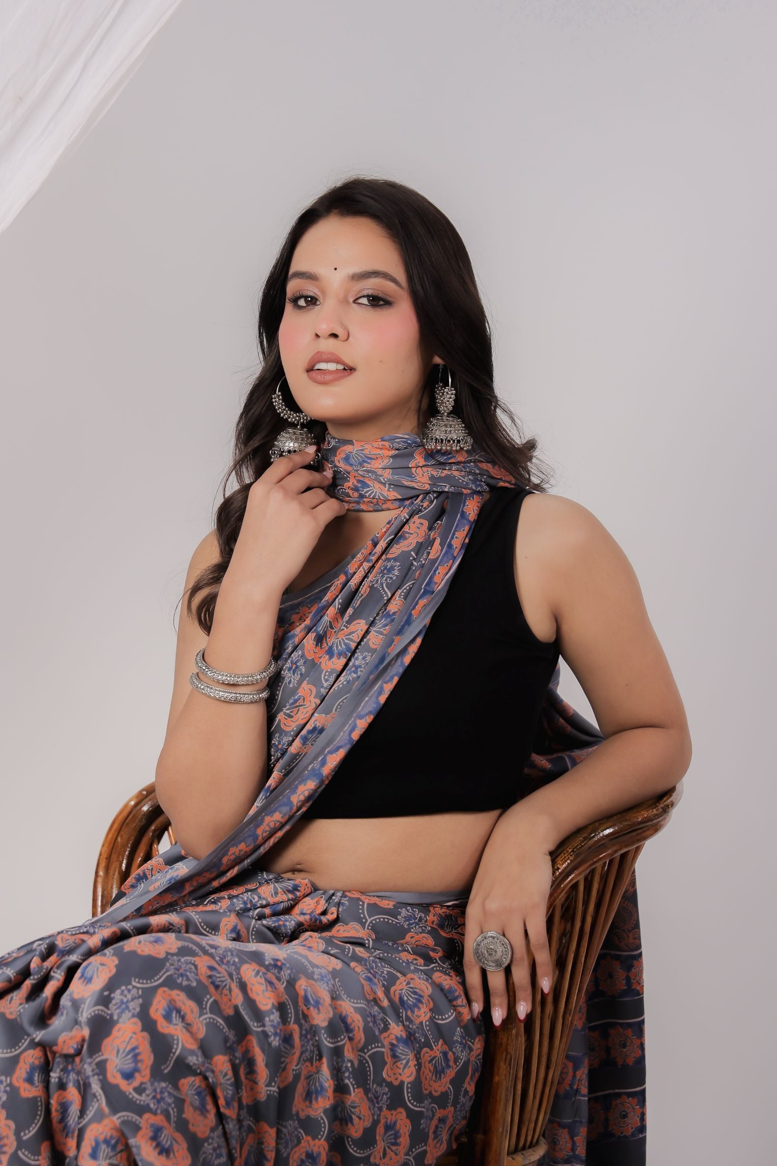 Petal Dust Modal Saree