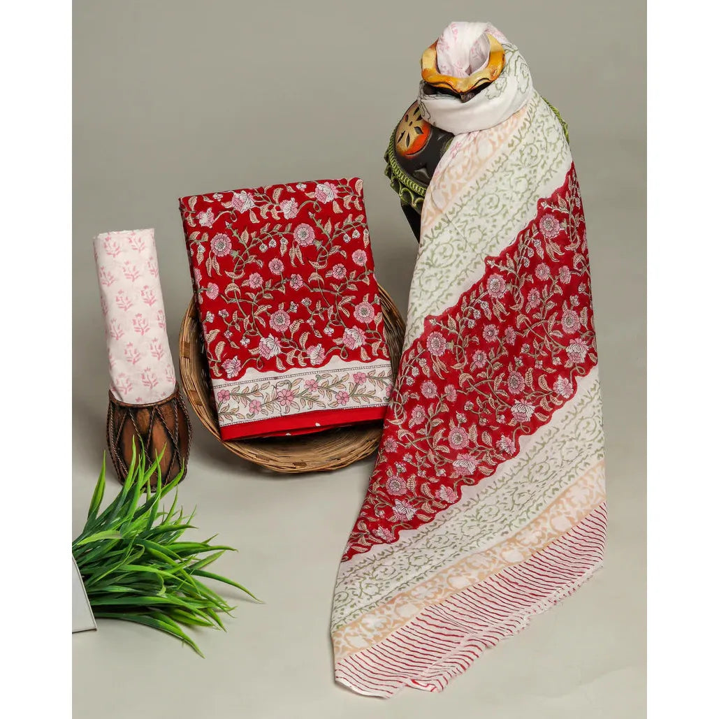 COTTON DUPATTA COTTON SUIT