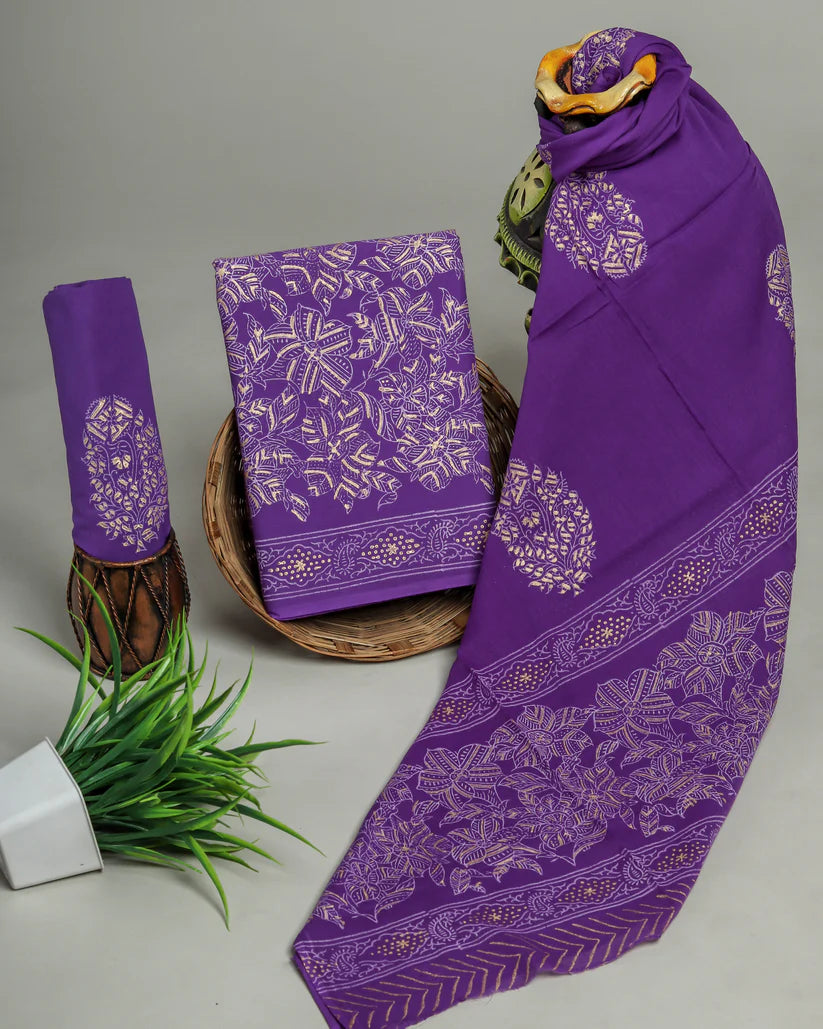 COTTON DUPATTA COTTON SUIT