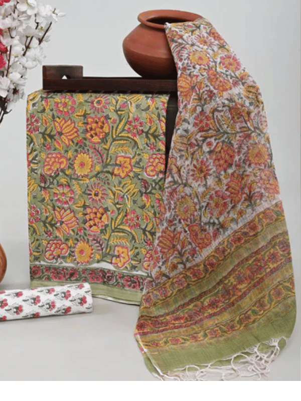 KOTA DORIYA DUPATTA COTTON SUIT