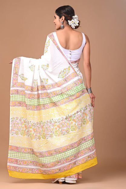 Sketch Scape Saree